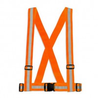 Светоотражающий жилет-пояс для велосипедистов и мотоциклистов